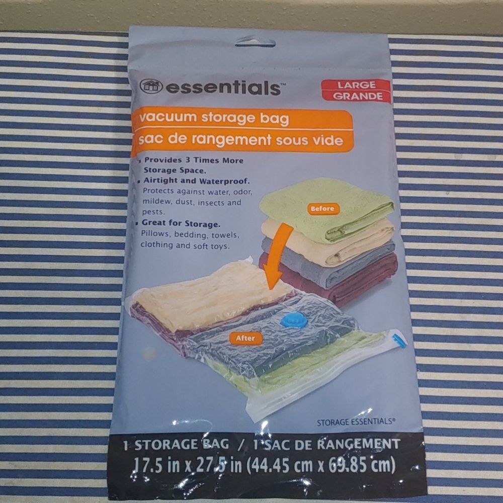 2- Vacuum storage bags